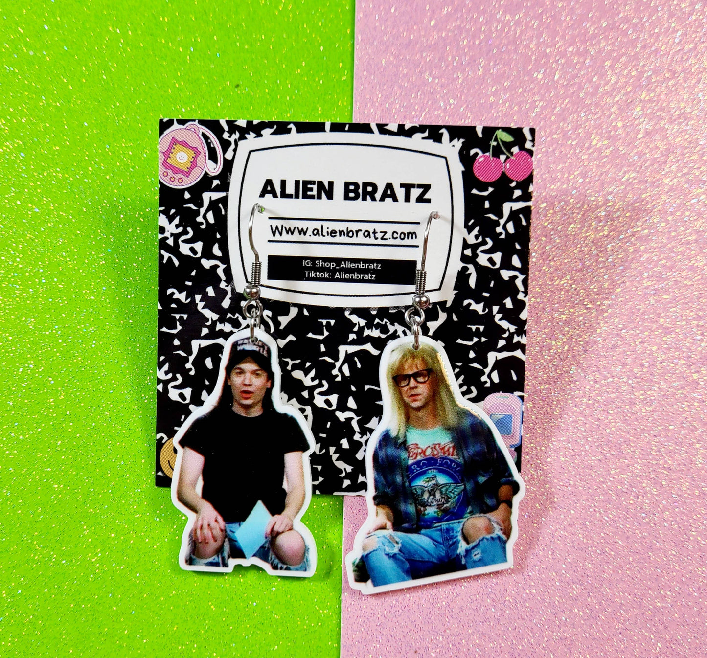 Wayne's World Earrings
