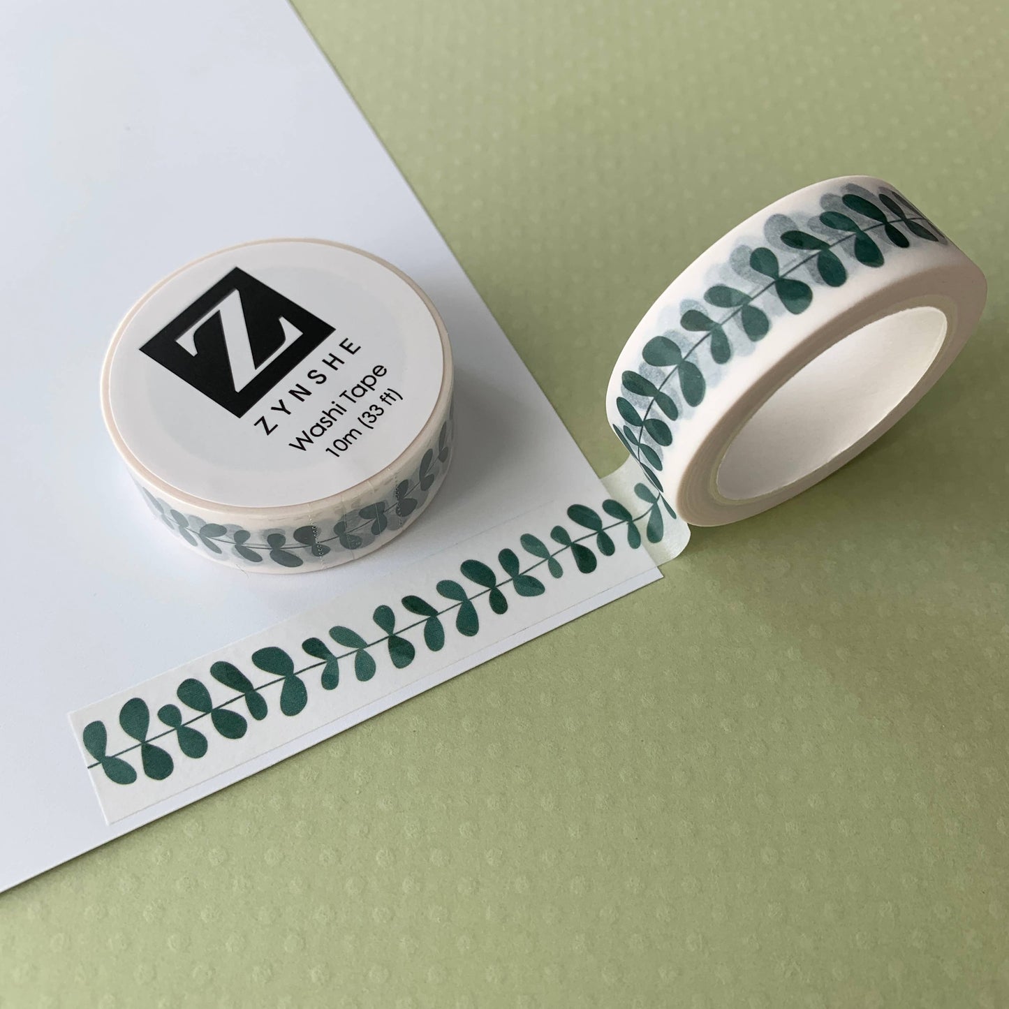 Teal Vines Washi Tape