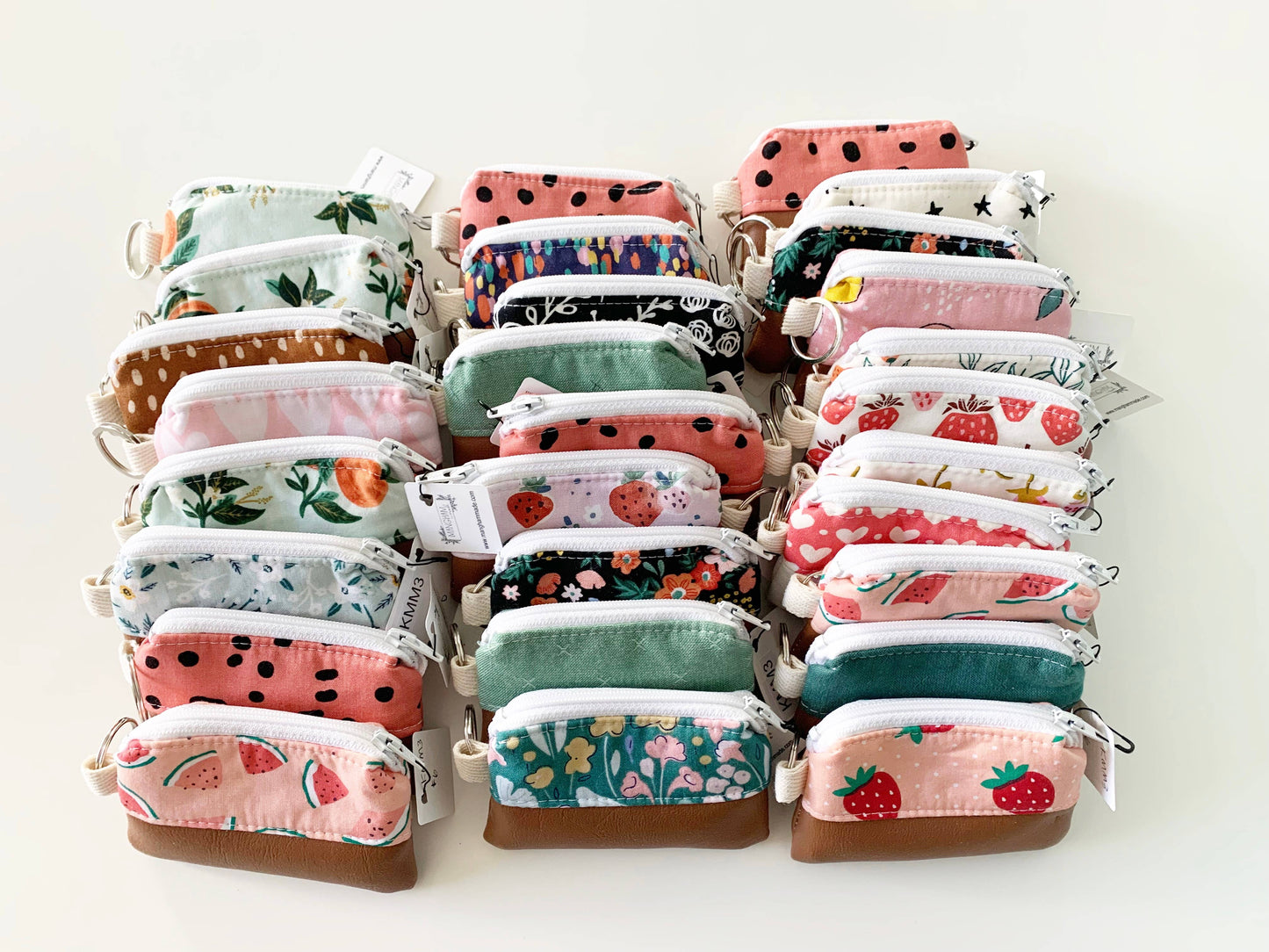 Keychain Zipper Coin Purse Pouch