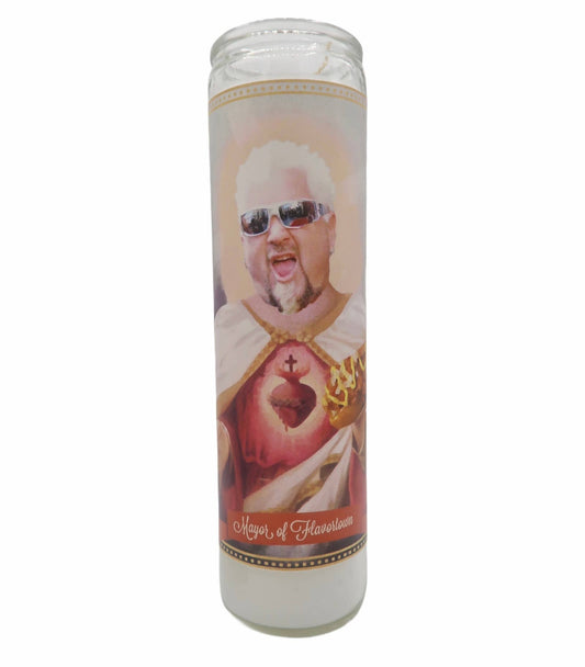 Guy Fieri Altar Candle