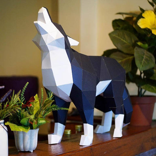 Wolf 3D PaperCraft Art Kit
