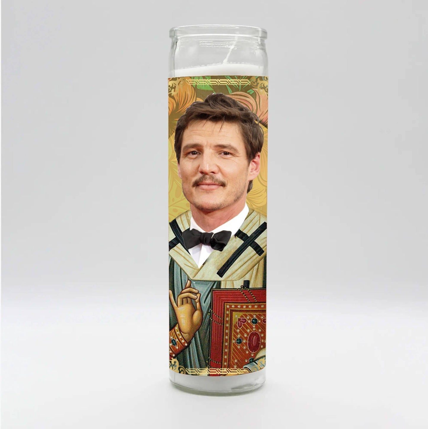 Pedro Pascal Saint Devotional Candle