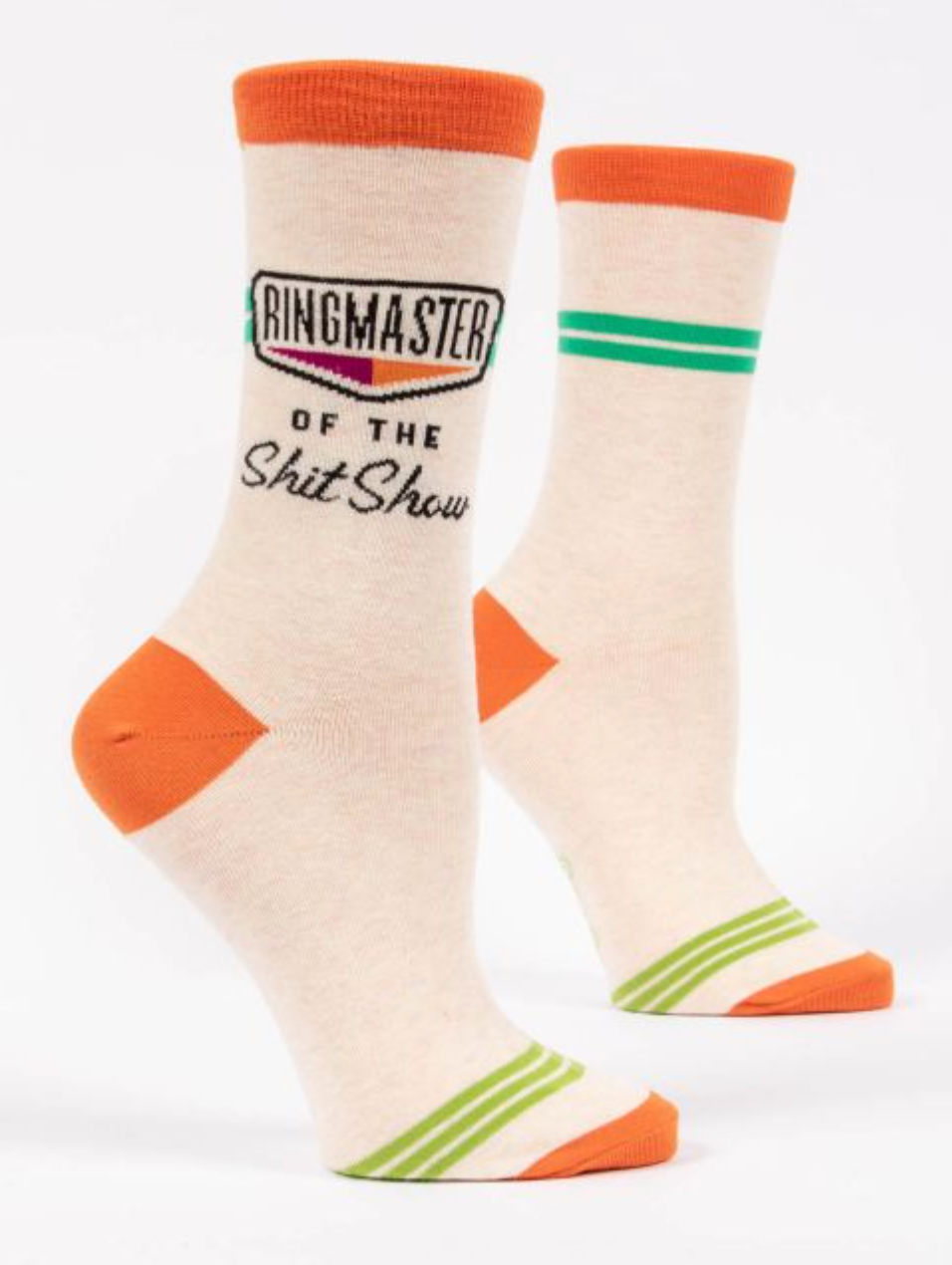 Ringmaster of the Shitshow Women's Crew Socks