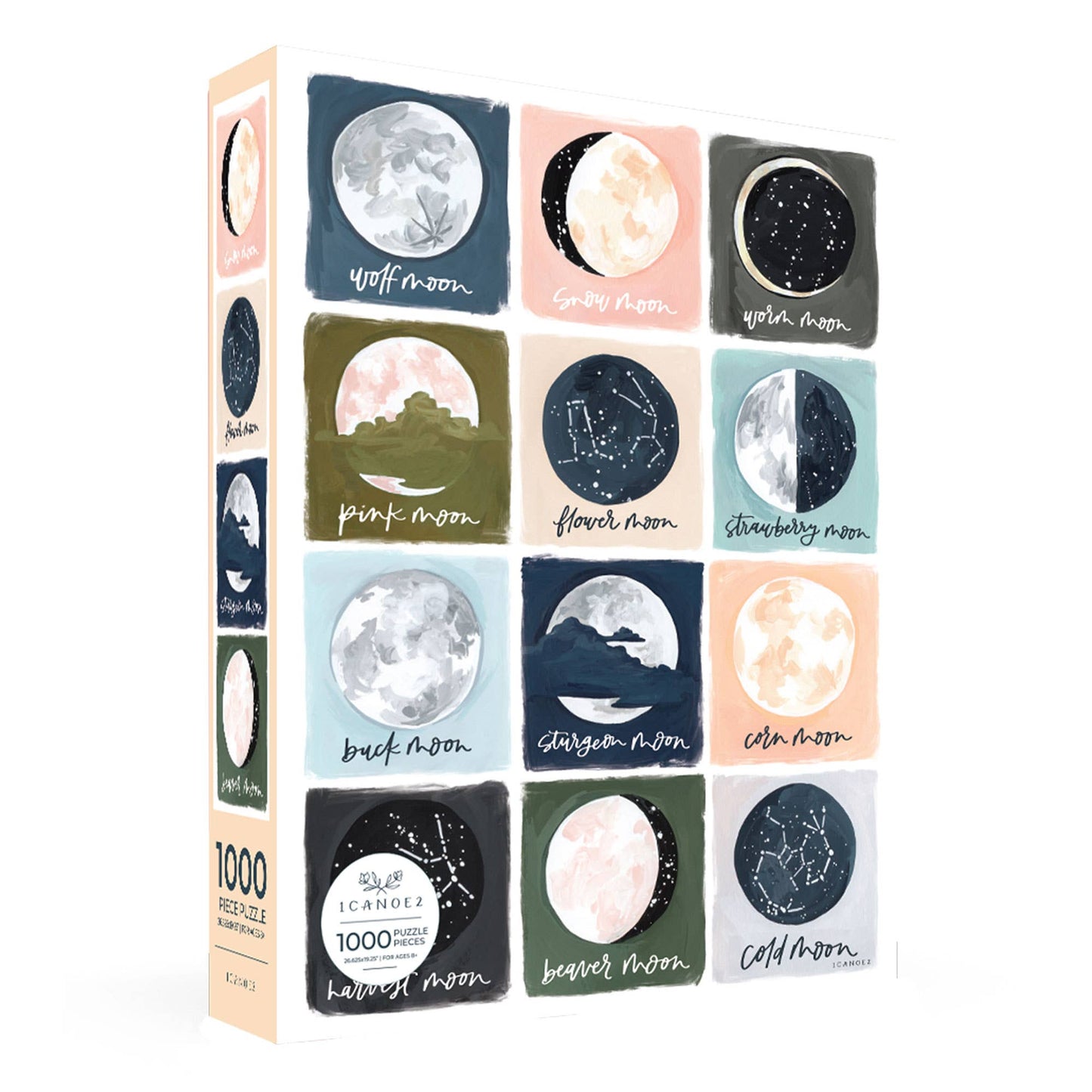 Painted Moons 1,000 Piece Puzzle