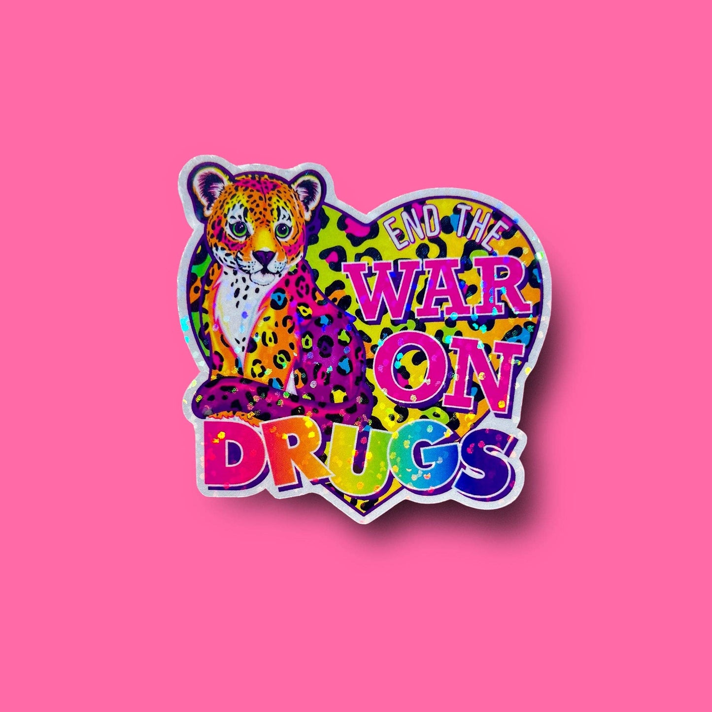 End The War On Drugs Sticker
