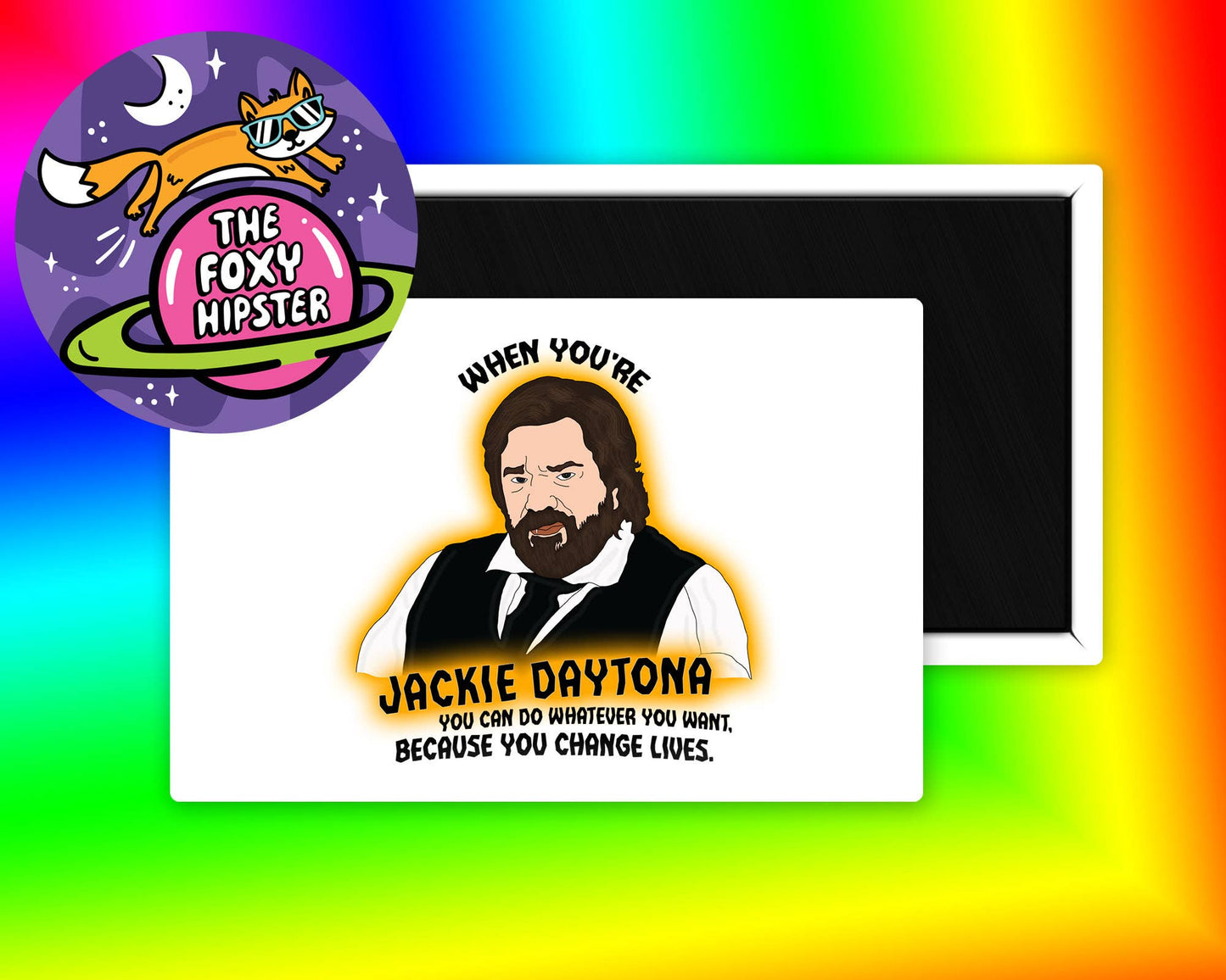 Jackie Daytona Magnet
