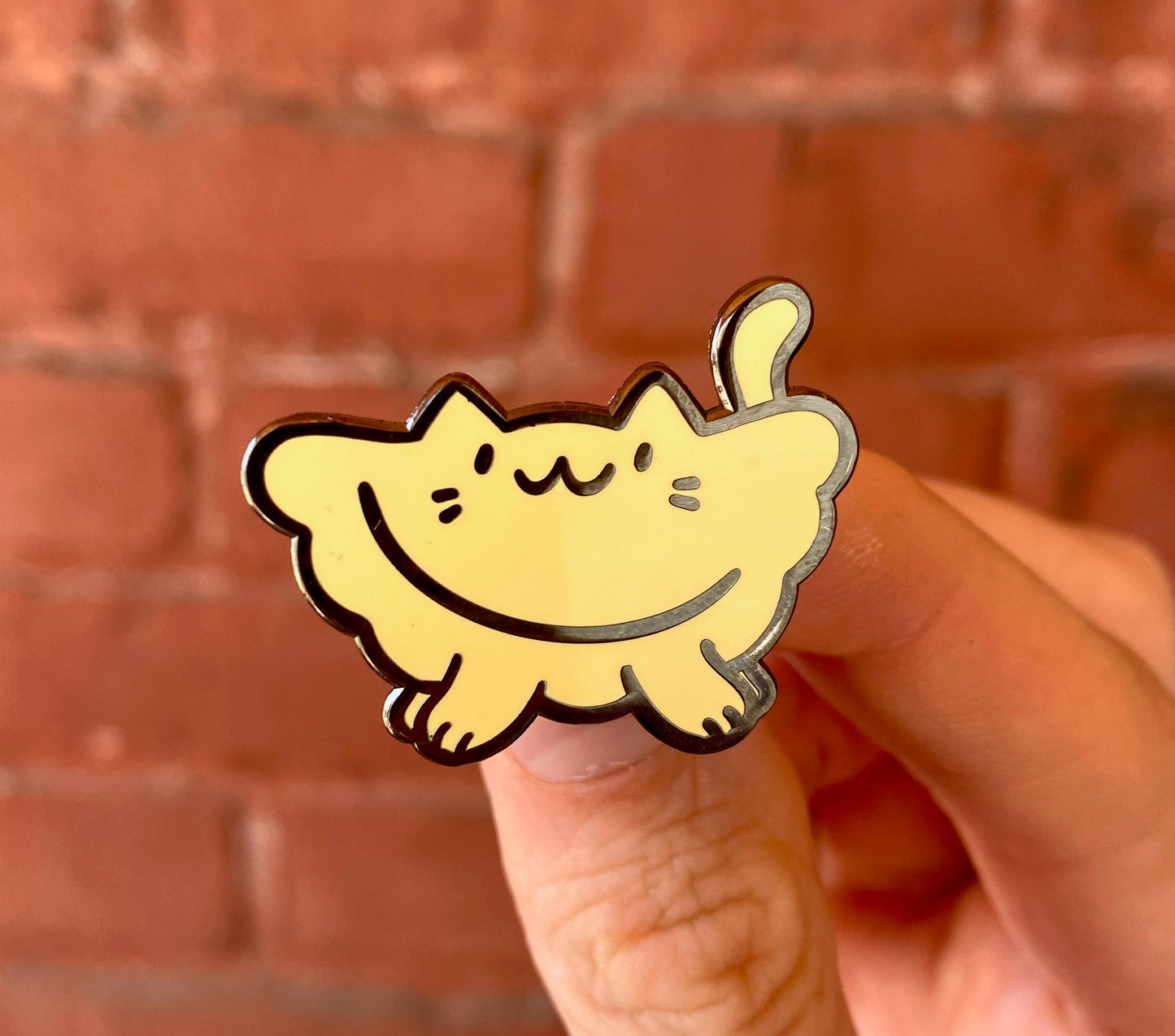 Pierogi Cat Enamel Pin