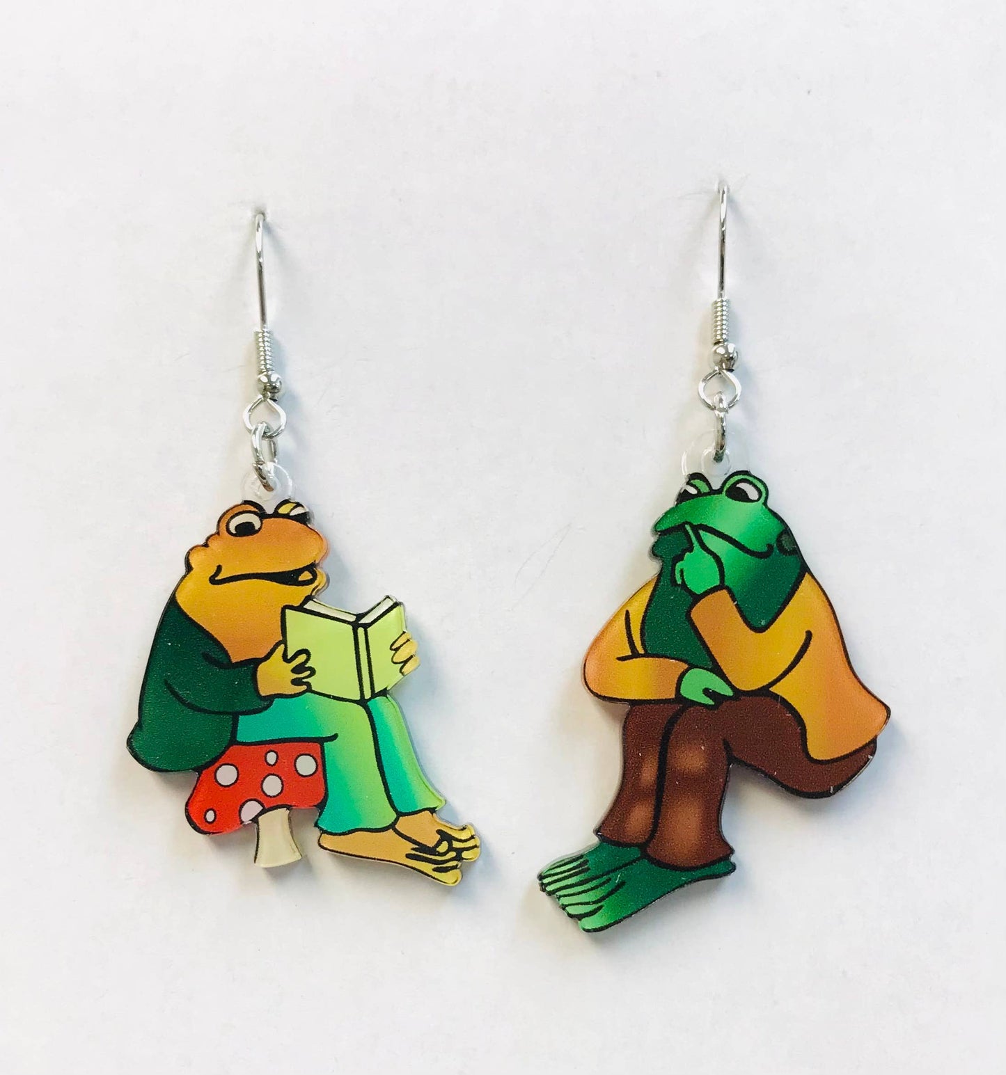 Frog and Toad Earrings