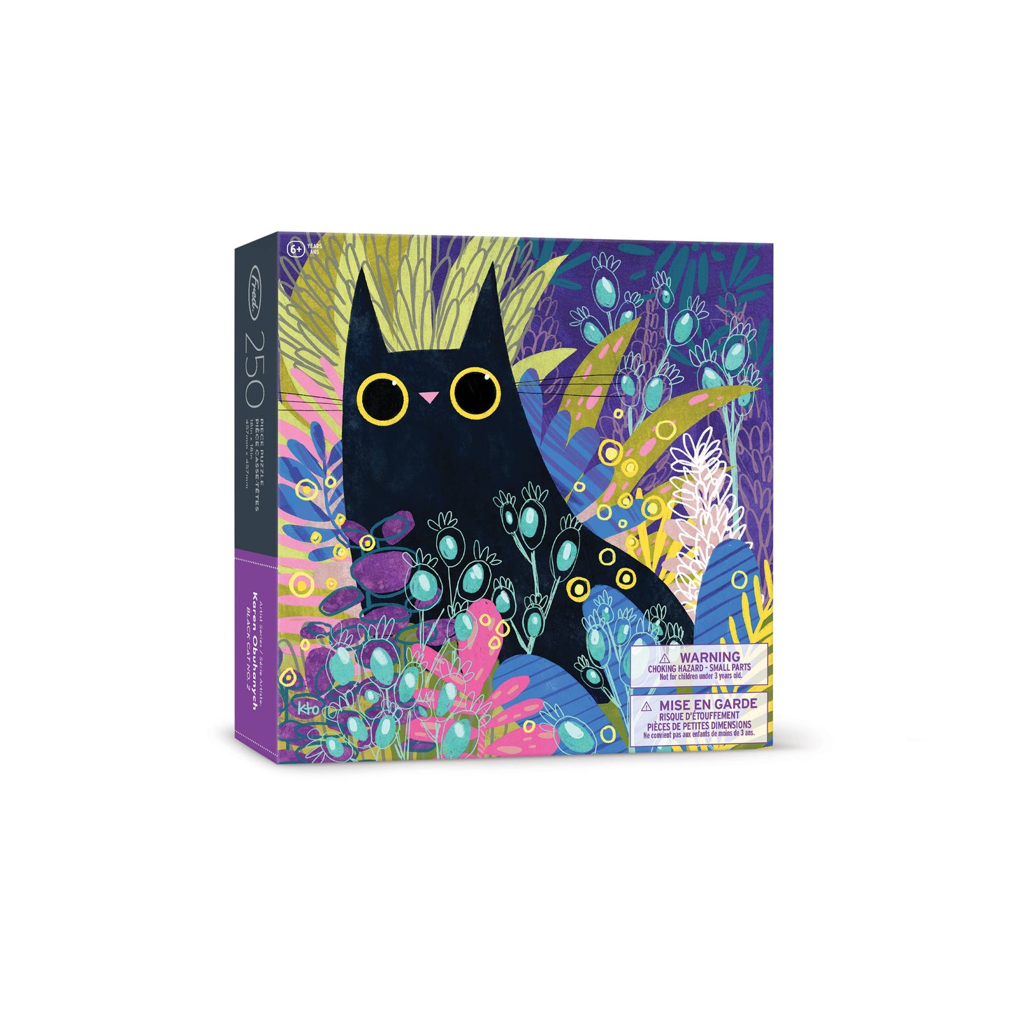 Black Cat No. 2 250 Piece Puzzle