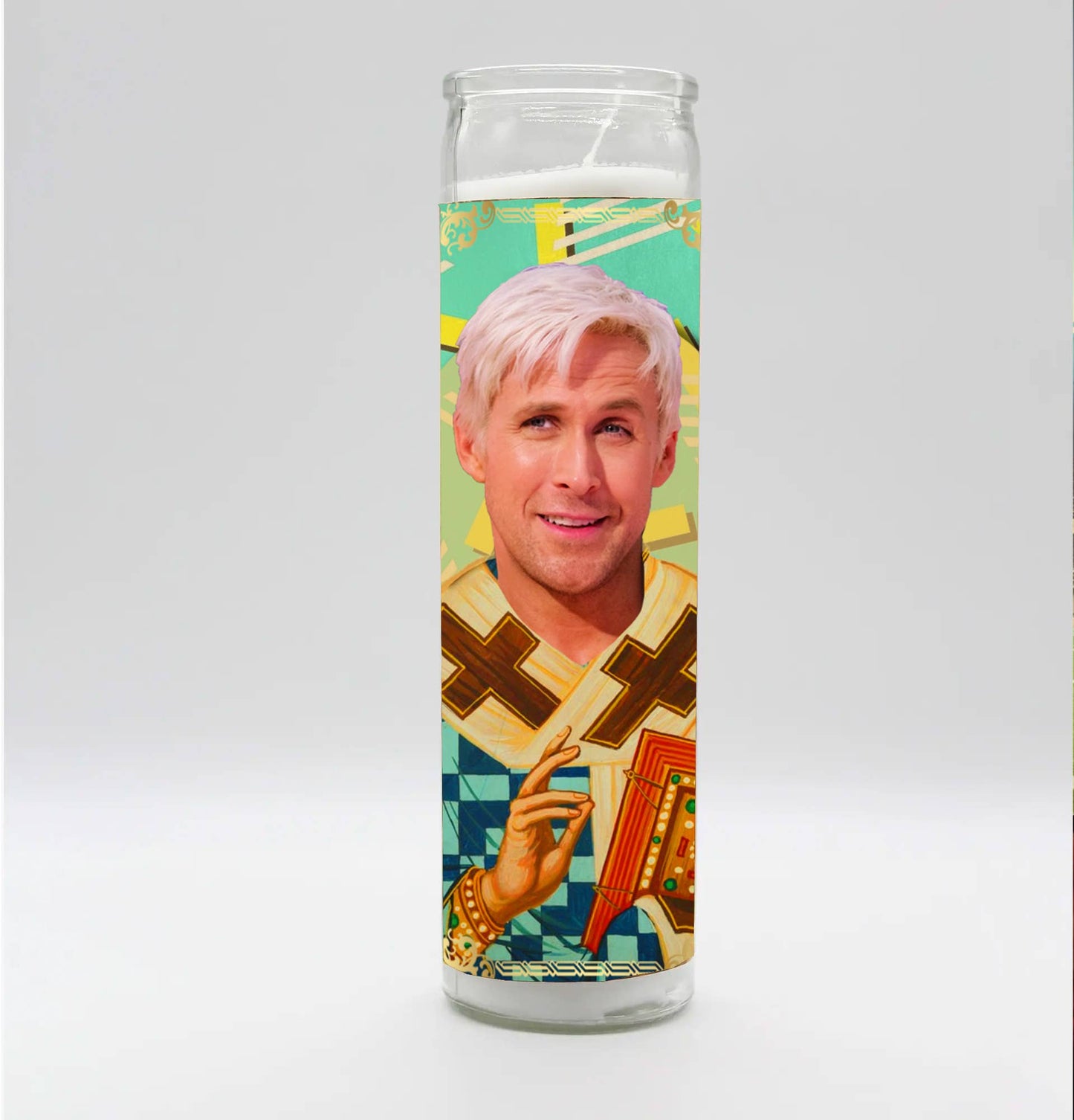 Ken Ryan Gosling Saint Devotional Candle