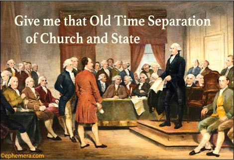 Give Me That Old Time Separation Magnet