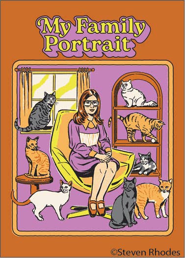 My Family Portrait Magnet