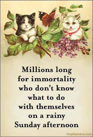 Millions Long for Immortality Magnet