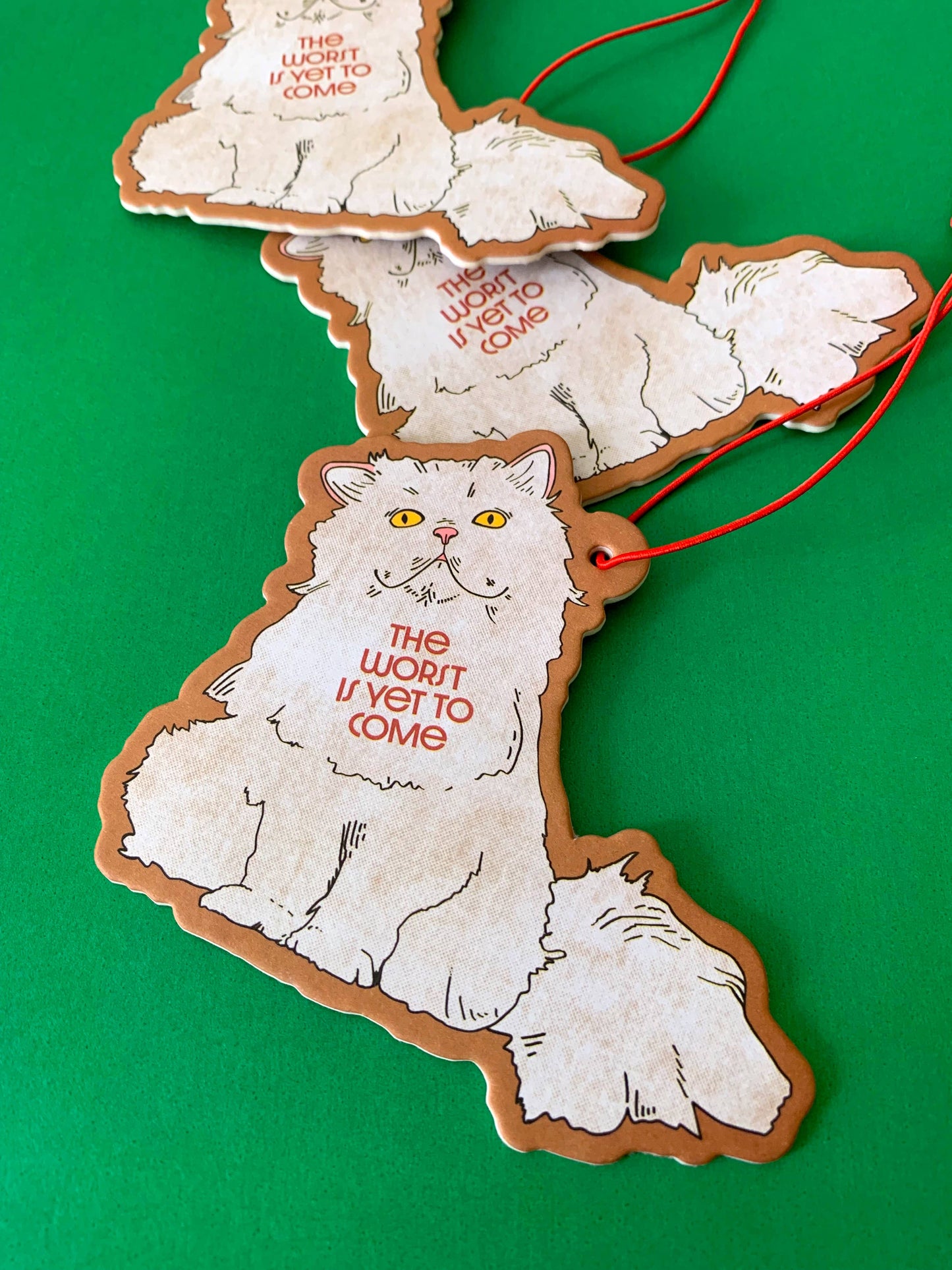 The Worst is yet to Come Cat Air Freshener