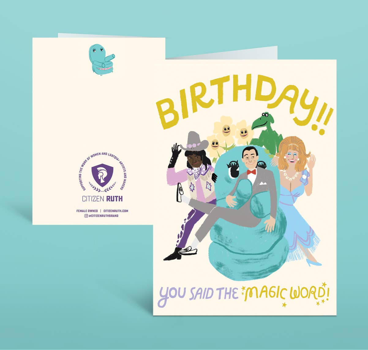 Pee-Wee Birthday Card