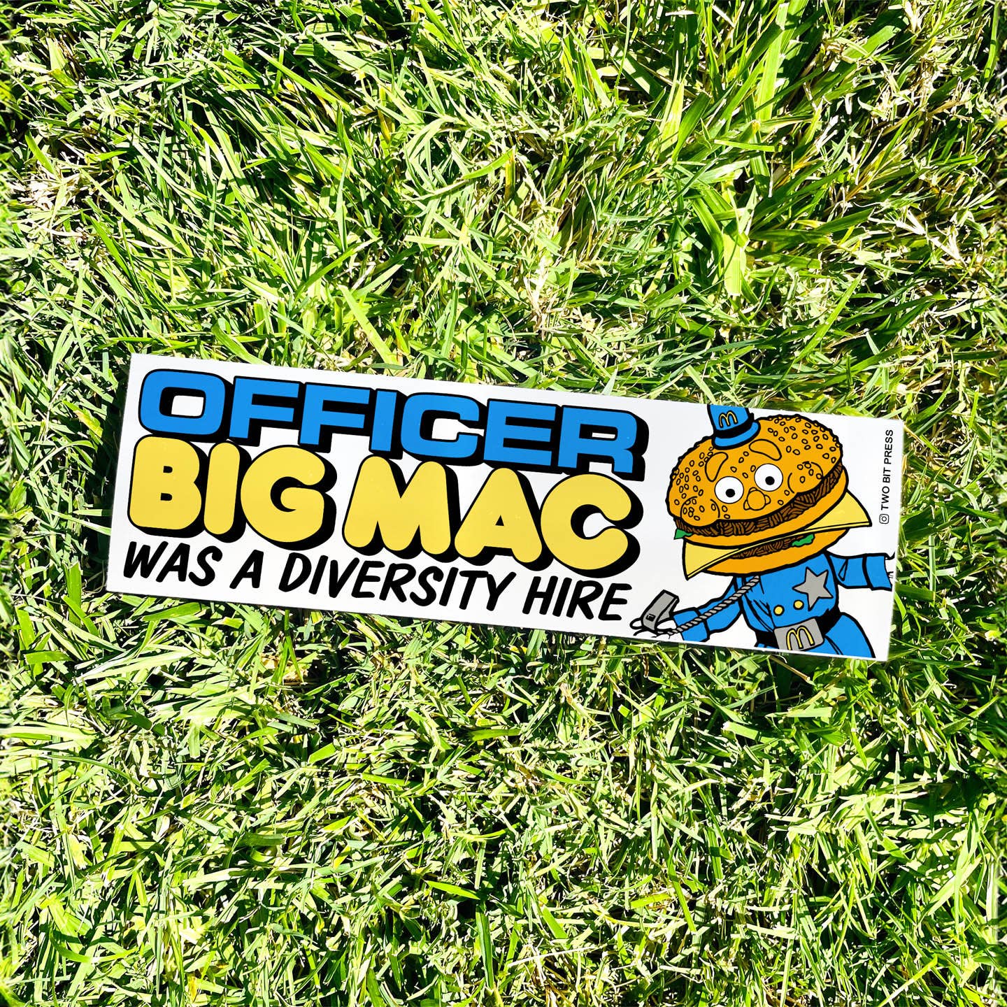 Officer Diversity Hire Bumper Sticker - 0