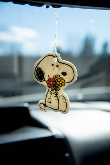 Snoopy Flower Bouquet Air Freshener - 0