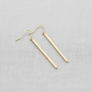 Geometric Line Drop Earrings-2
