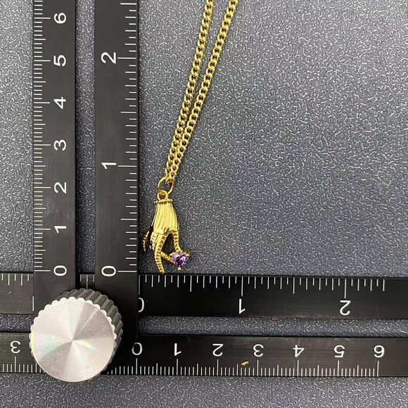 Middle Finger Necklace
