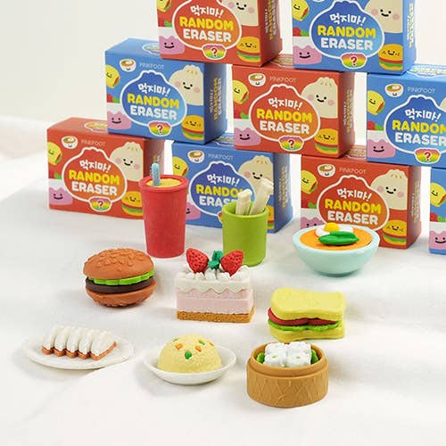 Yummy Snack Mini Random Eraser Box