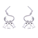 Three Fish Dangle Earrings-5