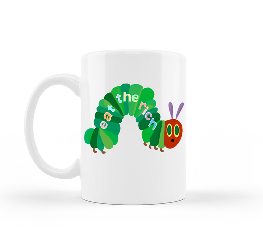 Eat the Rich Caterpillar Mug