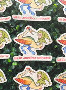 Us in Another Universe Medieval Sticker-3