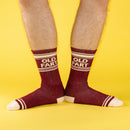 Old Fart Gym Crew Socks-6