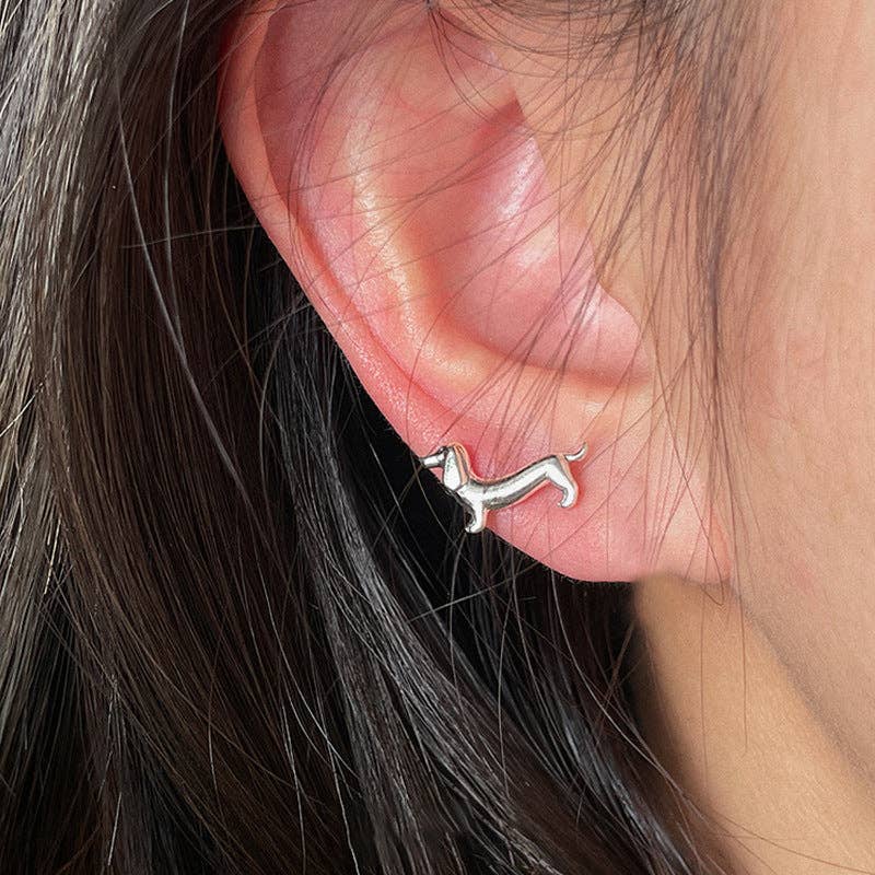 Dachshund Stud Earrings - 0