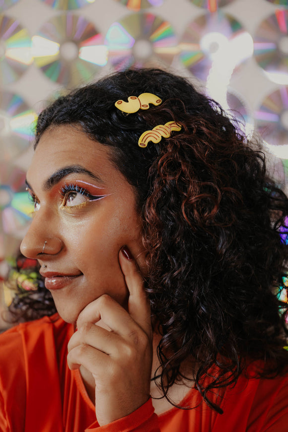 Noodle Mix Hair Clip Set