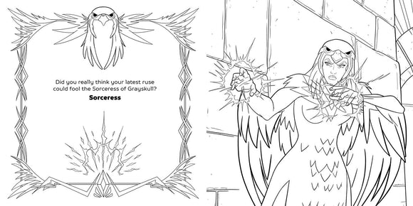 Masters of the Universe: Revelation Official Coloring Book