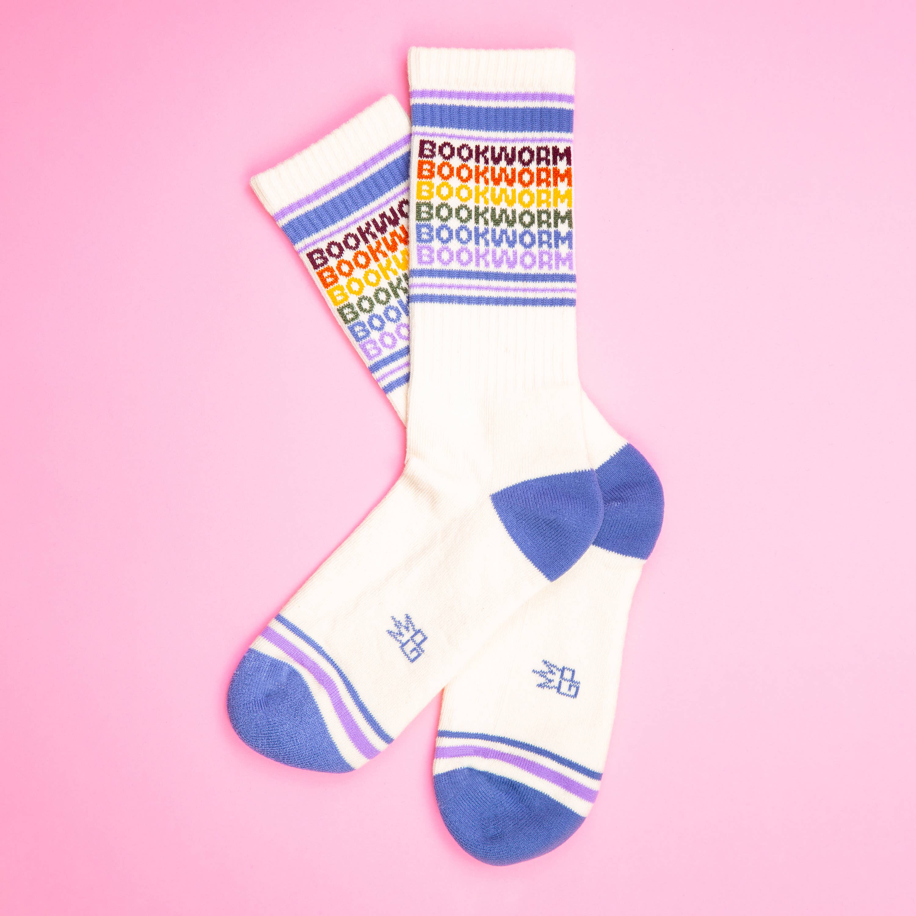 Bookworm Gym Crew Socks - 0