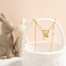 Paperclip Carabiner Necklace-14