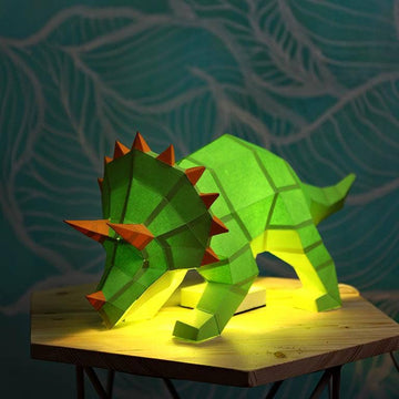 Triceratops PaperCraft Art Kit