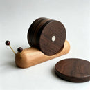 Snail Mini Wooden Coaster Set-1