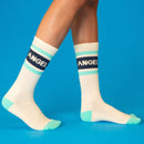 Angel Gym Crew Socks-7