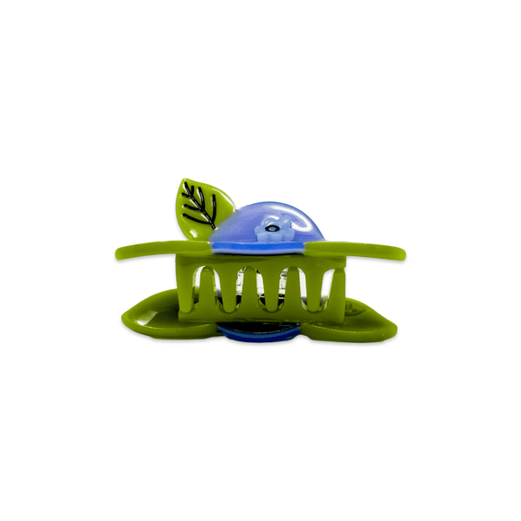 Mini Blueberry Hair Claw Clip