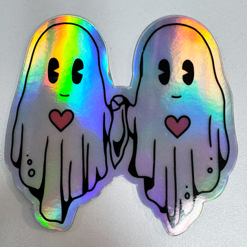 Shiny Ghosts Sticker