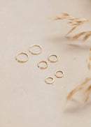 Hello Adorn: Tiny Hoop Earrings-1