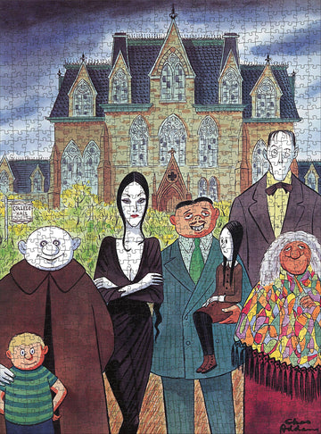 The Addams Family 1000-Piece Jigsaw Puzzle - 0