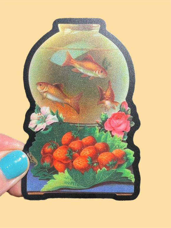 Goldfish Bowl Sticker
