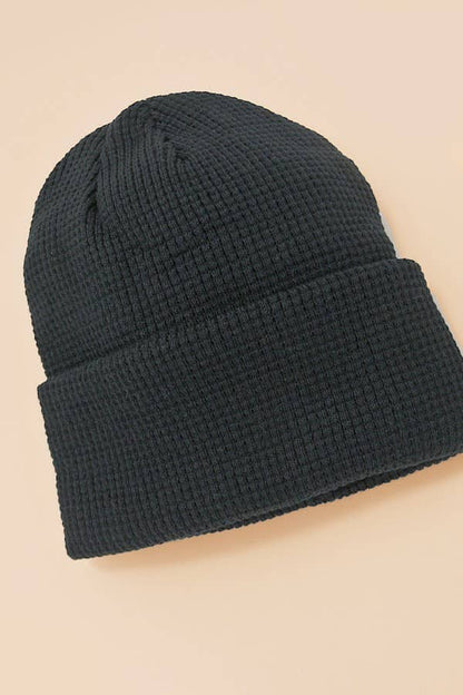 Soft Rib Knit Beanie