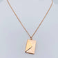 I Love You Envelope Necklace