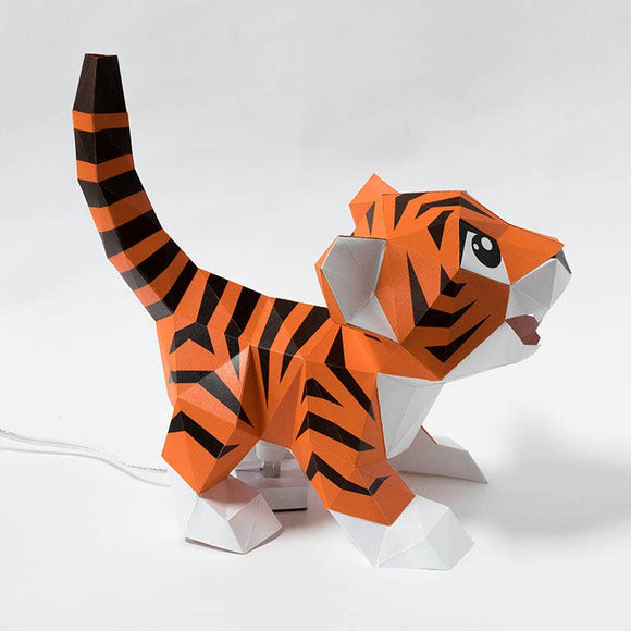 Baby Tiger PaperCraft Art Kit