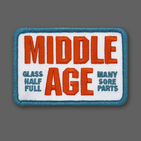 Middle Age Orange/Turquoise Patch