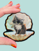 Kitty in a Shell Sticker-4