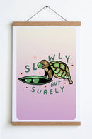 Slowly But Surely Turtle Print-6