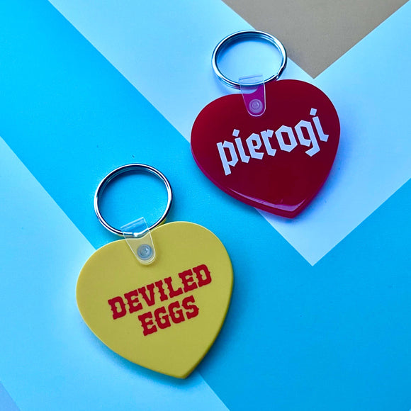 Pierogi Keychain