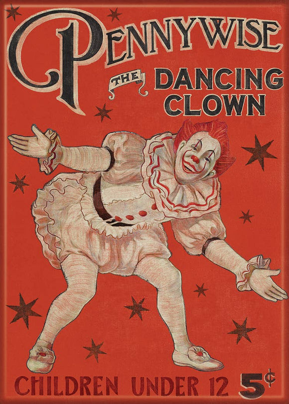 Pennywise Vintage Poster Magnet