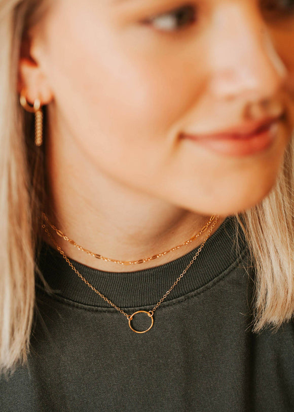 Hello Adorn: Full Circle Necklace